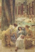 Alma-Tadema, Sir Lawrence The Baths of Caracalla (mk24) oil painting picture wholesale